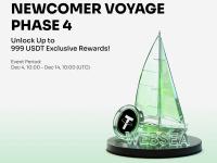 Websea Newcomer Rewards Phase 4 is Here! Grab up to 999 USDT!